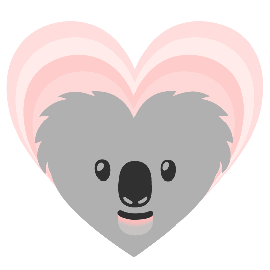 Jake as a beating love heart